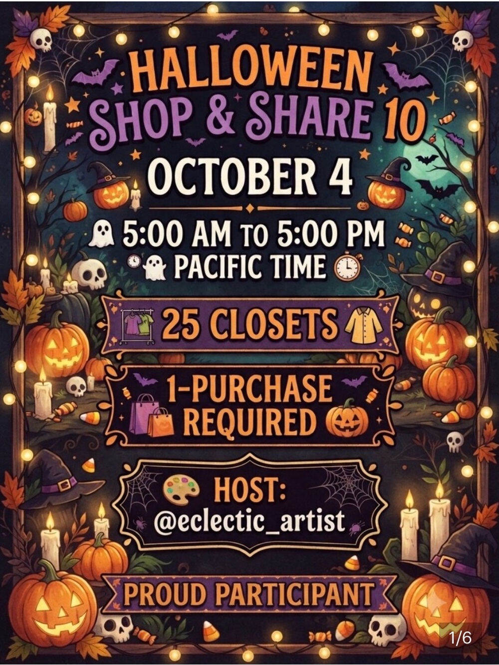 PARTICIPANT  SHOP & SHARE